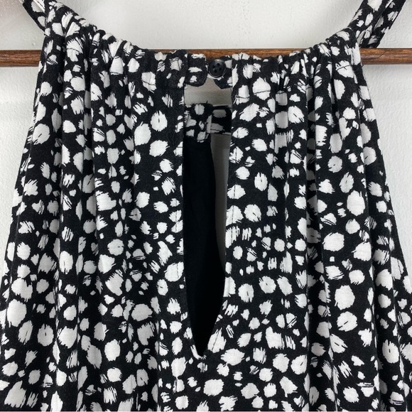 Banana Republic size XS Women’s Black White Halter Top - Picture 5 of 7
